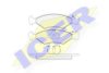 ICER 180329-200 Brake Pad Set, disc brake